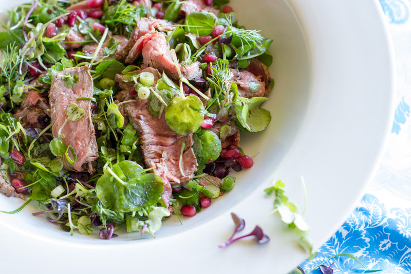 Beef Pomegranate Salad – Leelands Gourmet Meats